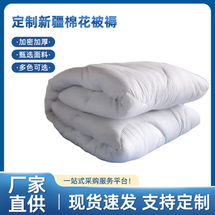 Xinjiang Cotton Bedding Hospital Bedding Six-Piece Set Quilt Mattress Pillow Core Washed Cotton Quilt Bed Sheet