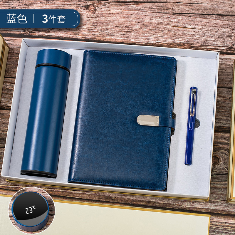 Set de regalo empresarial con logotipo personalizado, regalo para eventos de inauguración, set de recuerdo para reuniones de empresa, regalo práctico para clientes