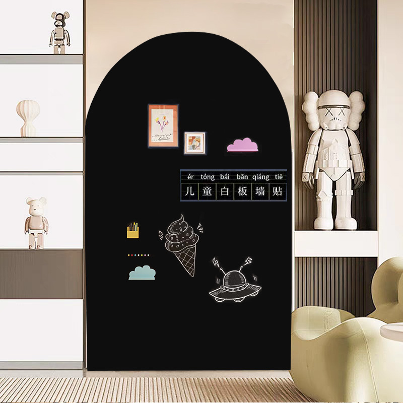 Fabricante nuevo cartón magnético cartón arco de graffiti película de pared doméstica enseñanza de niños graffiti cartón magnético