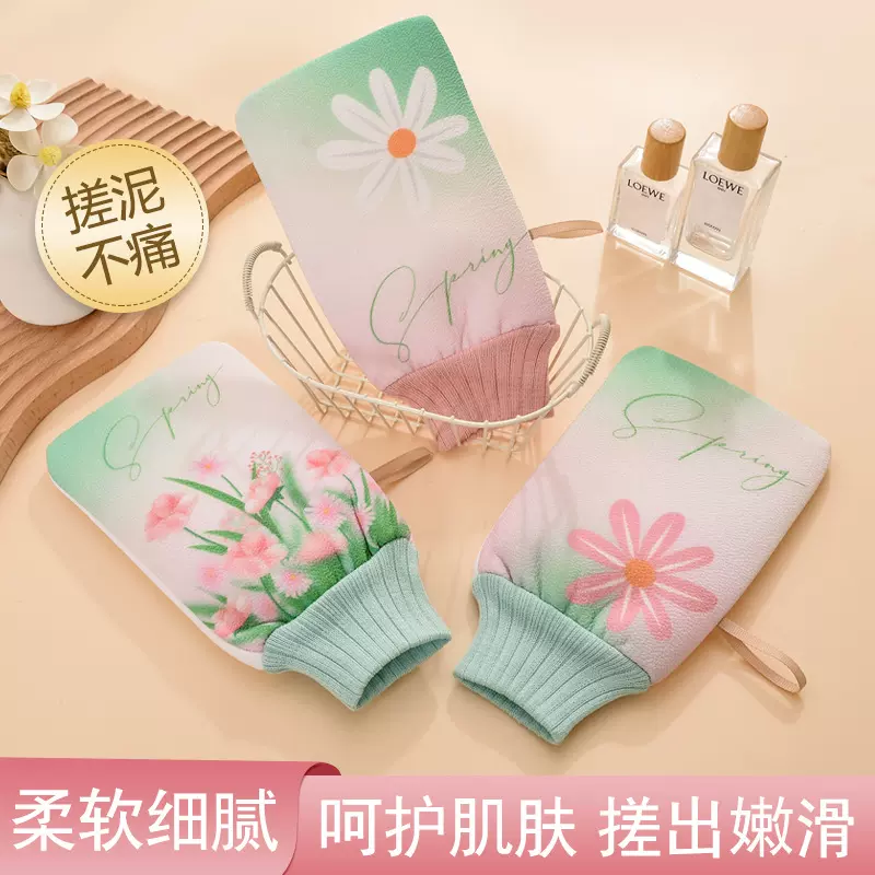 现货搓澡巾女士专用家用搓澡神器强力搓泥澡巾后背细砂洗澡巾批发