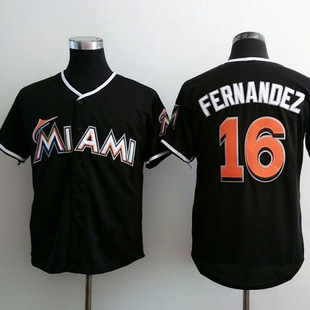 Wholesale Baseball Jersey Marlins Miami Marlins Men's Embroidered Fan Version Elite Version Baseball Jersey