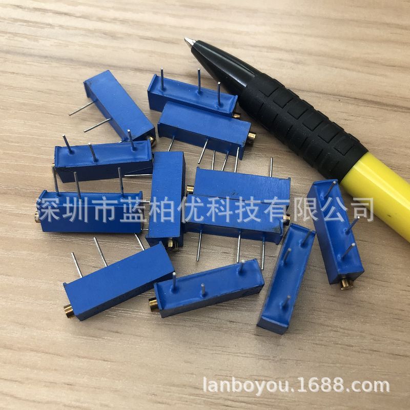 直插件 3006P可调电阻 可变微调电位器 3006P-1-203 3006P-20K