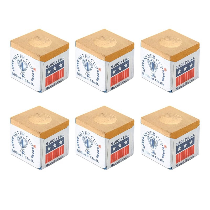 6 pieces of silver cup chocolate [yellow]