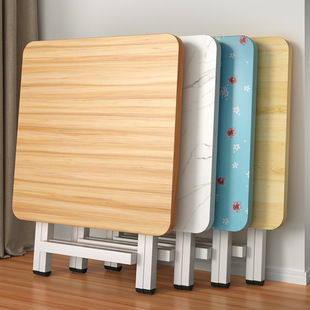 Small Table, Foldable Table, Dining Table, Household Model, Simple Rental House, Outdoor Portable Stall, Dining Square Table