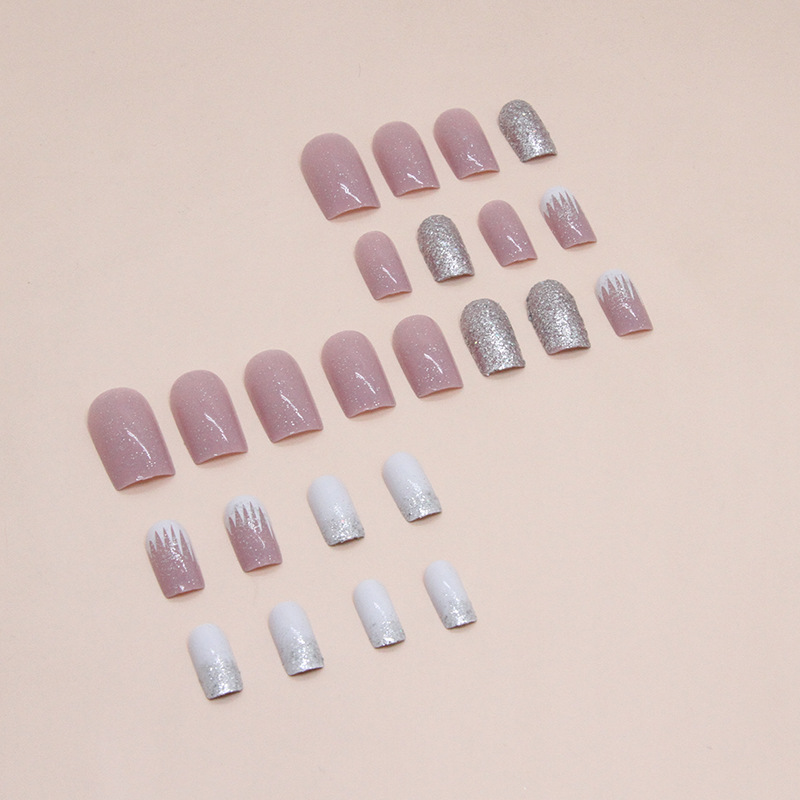 Simple Style Color Block Pvc Nail Patches 1 Set display picture 3