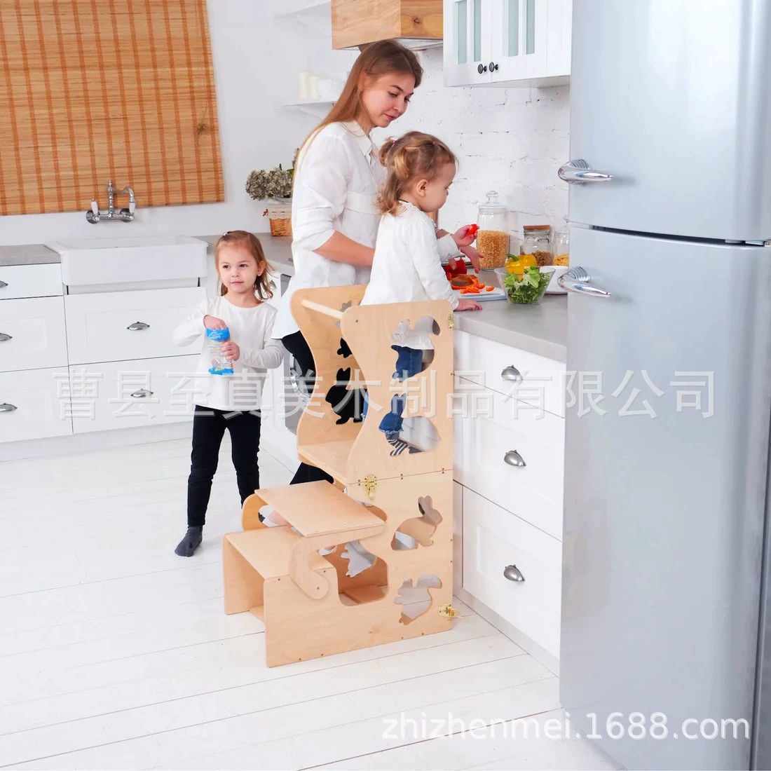 Деревянная учебная башня для детей Tomons Учебная башня для детей