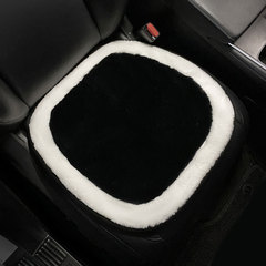 汽車坐墊單片冬季毛絨車墊女神車內靠墊透氣網紅小蠻腰後排車座墊