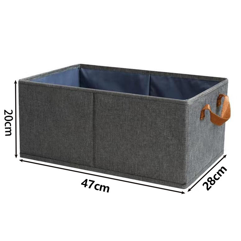 Cesta de tela caja de almacenamiento caja de acabado doméstica armario de almacenamiento de artefactos mágicos estratificados caja de almacenamiento de ropa plegable