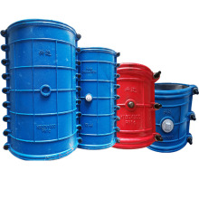 厂家球墨铸铁哈夫节快速抢修节承口补漏器铁管pe管用堵漏器给水管