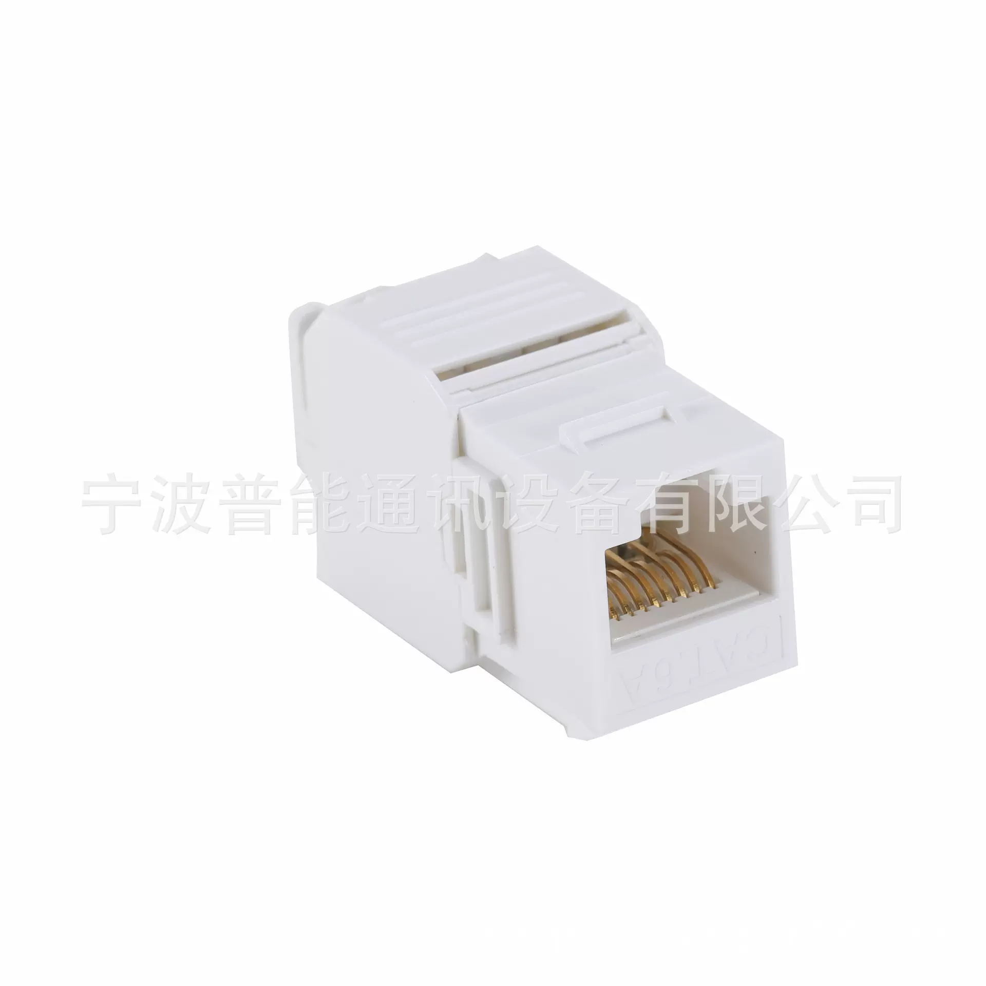 面板模快CAT6信息面板免工具母头CAT5E网络模块RJ45非屏蔽