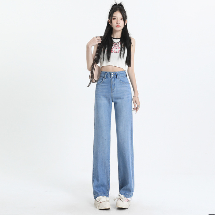 라이트 블루 바지