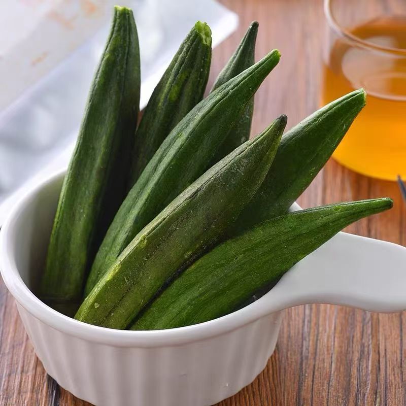 オクラ クリスピードライ すぐに食べられる野菜 ドライノンフライフルーツと野菜のミックスパック ドライフルーツスナック スナック食品 オクラ|undefined