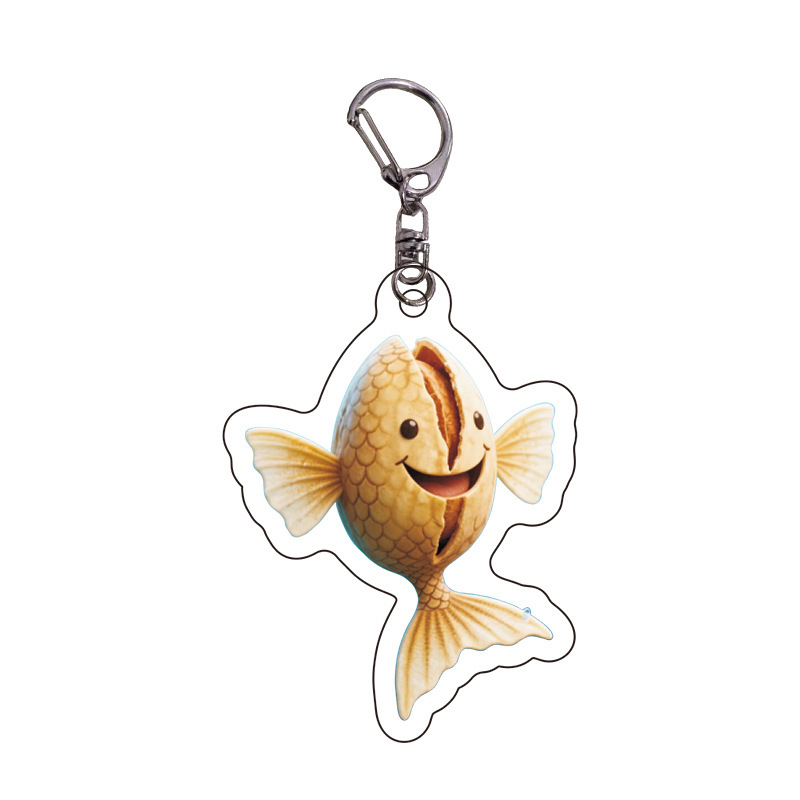 Douyin Hot Terrier, montañas extranjeras, mares y mares, Acrylic, bestias extrañas, llaveros abstractos divertidos, colgantes, regalos de celebridades de Internet