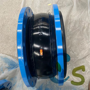 JGD type flexible rubber joint EPDM material rubber soft connection 304 flange type rubber expansion joint