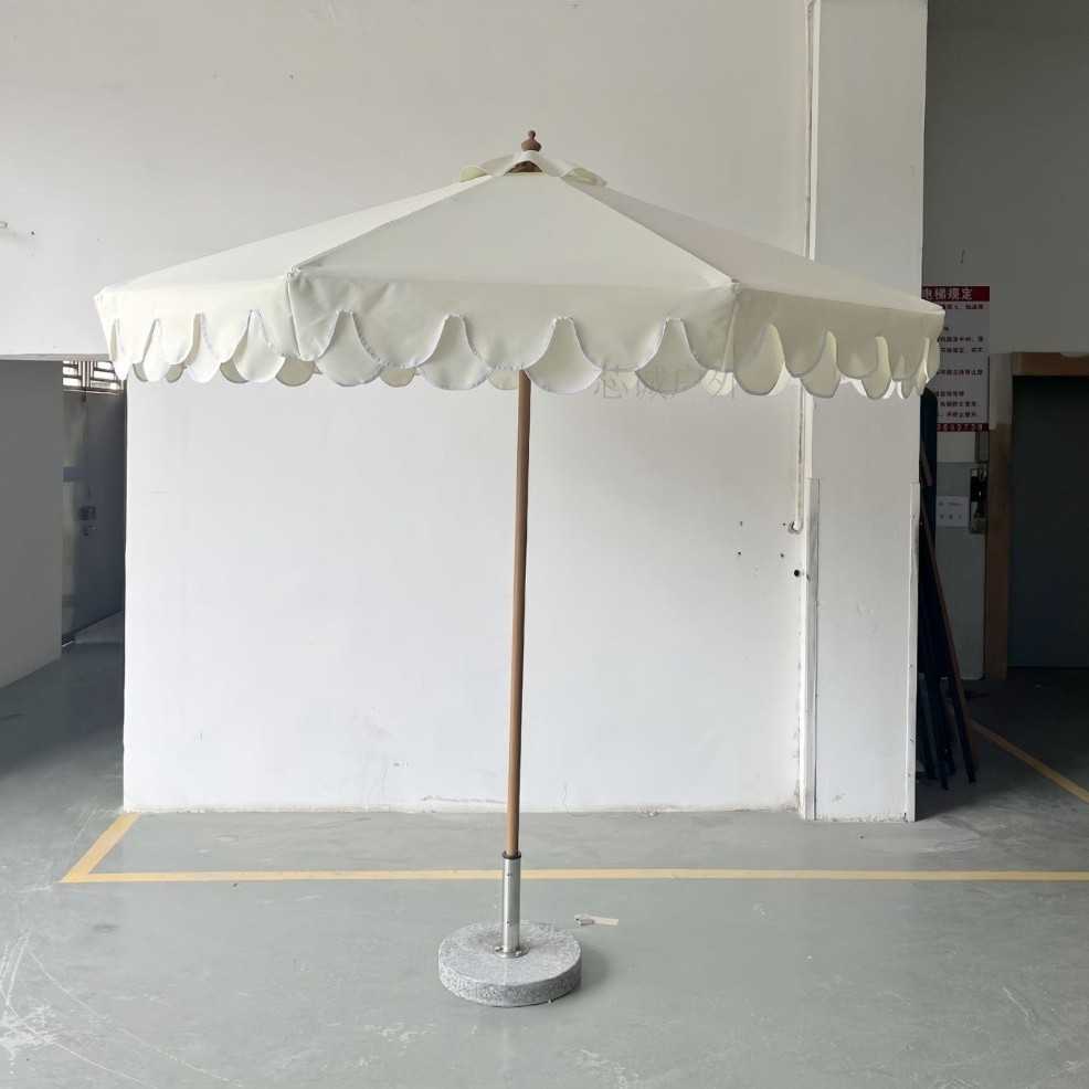 Sun Umbrella with Aluminum Alloy Ribs, Central Pole Umbrella, Sunshade Umbrella, Outdoor Umbrella, Patio Umbrella, Balcony Umbrella, Terrace Outdoor Sunshade Umbrella