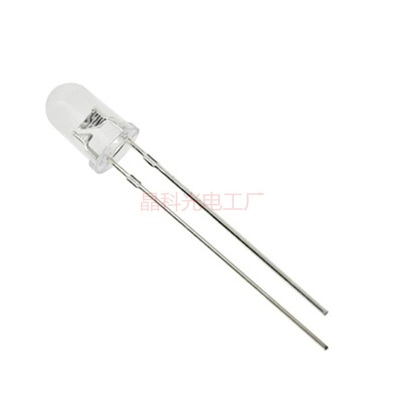 Wavelength 850nm 5mm infrared emission tube fill light infrared lamp 5mm round head emission tube dark red light Wavelength 850nm 5mm infrared emission tube fill light infrared lamp 5mm round head emission tube dark red light