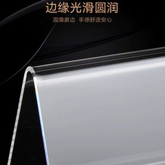 Student Name Plate V-shaped Triangular Seat Name Plate Name Plate Stand Card Transparent Meeting Plate Seat Card Desktop Display Plate