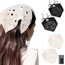 T 45743 Geometric Knit Solid Color Headband ��֯��ɫ����
