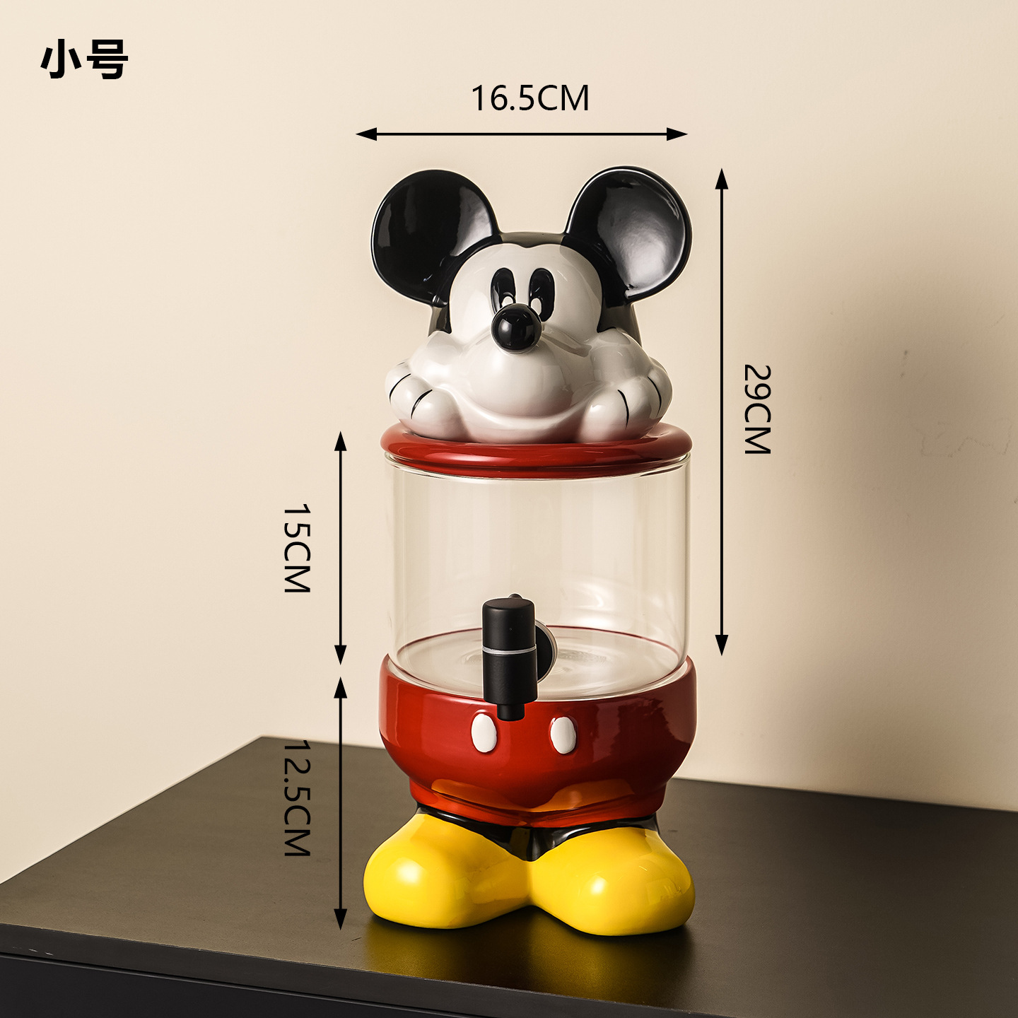 Nueva botella de agua fría de dibujos animados de color en contraste, té perfumado de verano, bebida, cubo de jugo, bar, casa de familia, agua potable de alto valor