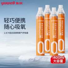 海氏海诺医用氧气瓶便携式钢瓶户外鼻吸面罩家用吸氧器