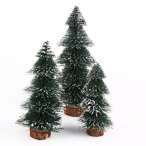 Mini Christmas tree, tabletop pine needle tree, flocked tree tower, Christmas decoration supplies cross-border supply