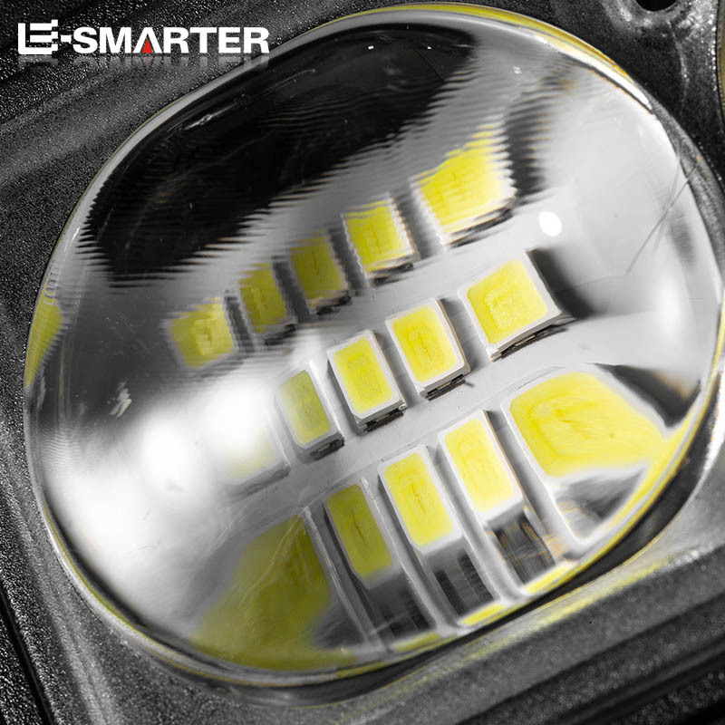 Lámpara de calle solar larga resistencia Cuerpo Humano inducción multifuncional lámpara de jardín de control remoto lente lámpara de iluminación de carretera