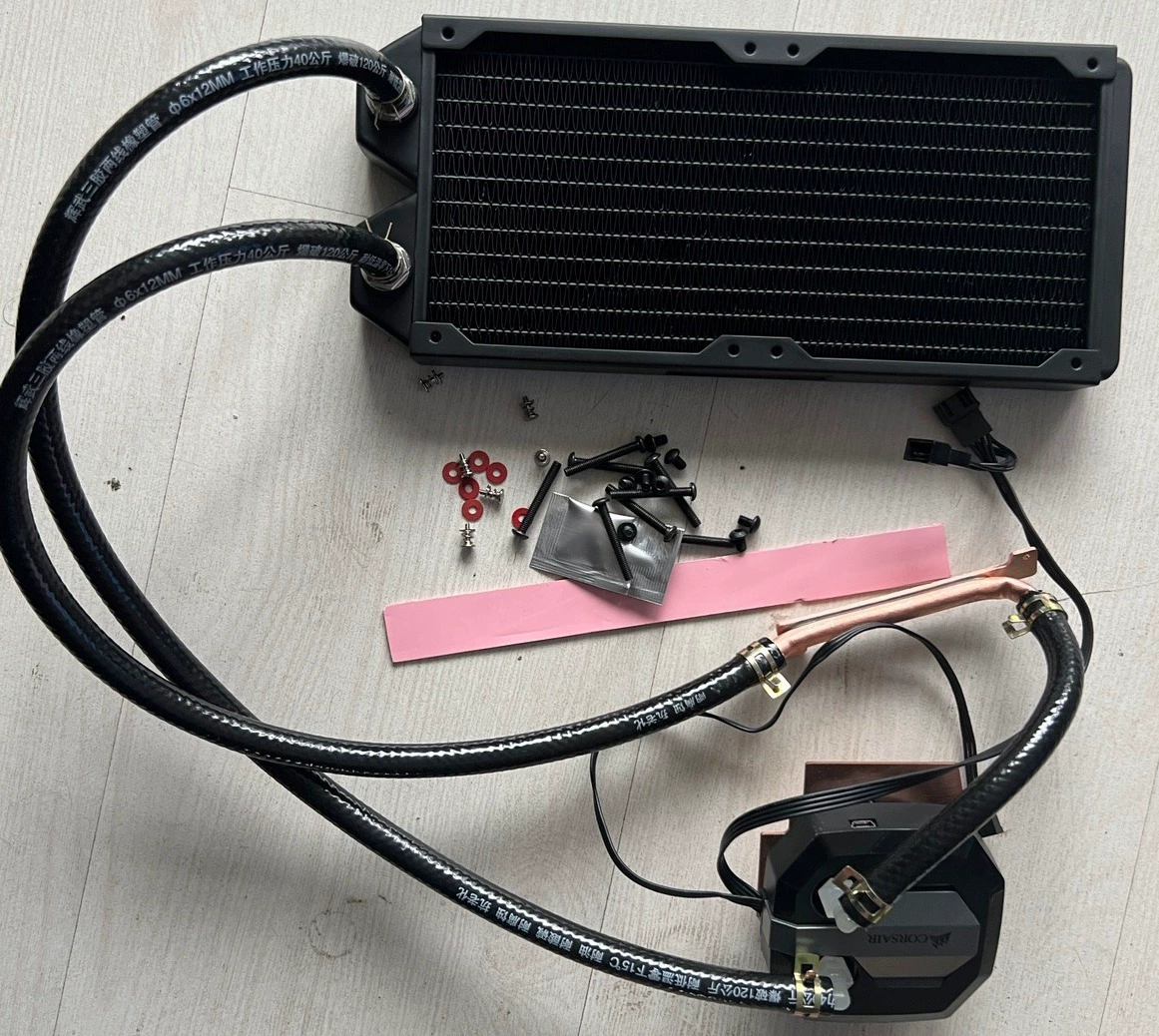 Полная графика процессора интегрированное водяное охлаждение радиатор 2080ti5768900xt1080ti30708090ti4090