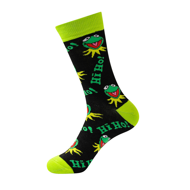 Male Medium Tube Personality Pattern Men'S Animation Women'S Wholesale Socks Long Tube Comic Film Socks-5Prs 43 O1Cn01Jrlfhr1Trjdnaibmk !!1004802436 0 Cib