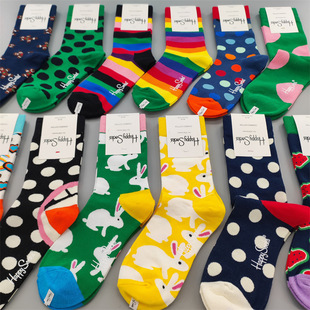 happysocks��Ş����Ͳ�m���¿��Ů��䳱��HS�ٴ��ļ����m���l