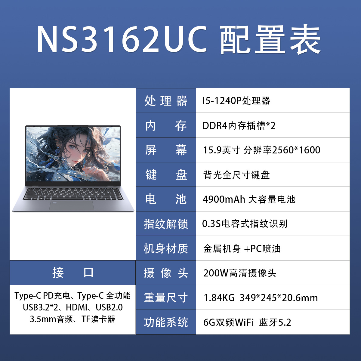 Transfronterizos 15.6 pulgadas computadora portátil I7 diseñador de juegos electrónicos de alta gama escritorio de negocios delgado libro mayorista