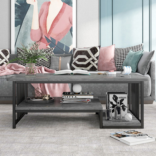 Yijiada coffee table Italian table living room household small tea table light luxury simple small apartment simple coffee table table tea table