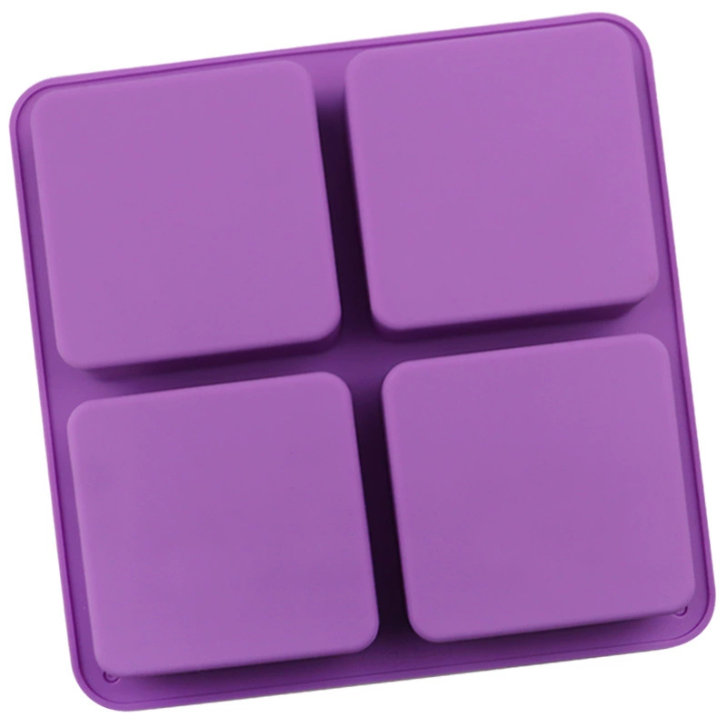 蓝调 Square silicone acrylic mold, compact handmade soap
