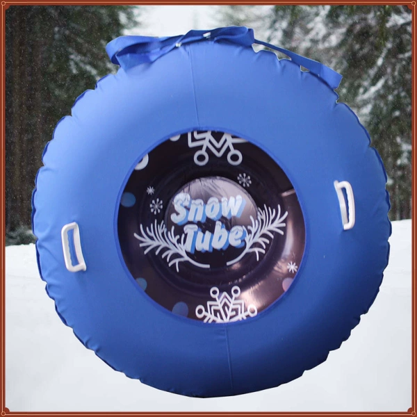 Hard bottom blue and purple with drawstring random 120cm + foot pump