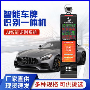 981s License Plate Recognition Intelligent Parking Lot License Plate Recognition All-in-One Charging System Electric Railing Community Access Control