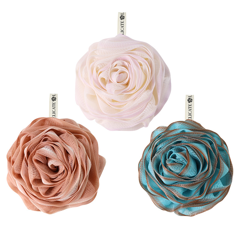 Rose Bath Ball for Women Bath Bathroom High-end Bath Products Large Bath Towel Bath Ball