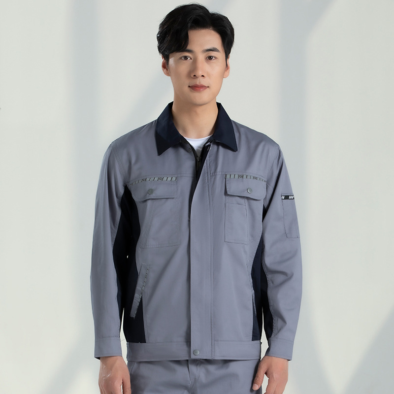 Trajes de trabajo de mangas cortas para hombres desgaste sitio de construcción de reparación de automóviles ropa mecánica y eléctrica fábrica de ropa de seguro laboral personalizada