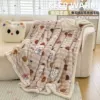 Polka dot dog [rabbit plush + lambswool double layer thickening]
