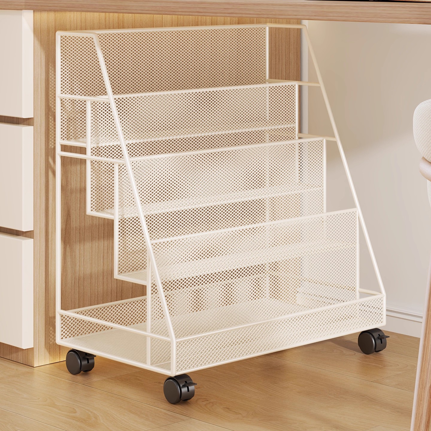 Children's Picture Book Rack under the Table Removable Bookshelf Storage Rack Kindergarten Baby Multi-Layer Removable Book Storage Rack