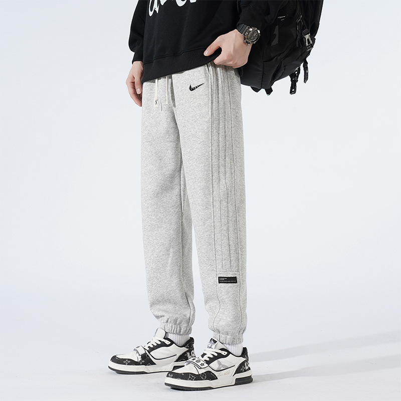 Casual Pants Men's Autumn and Winter New Korean Style Ins Fashionable Sweatpants Loose Ankle Pants Men's Fashionable Comfortable Harlan Pants