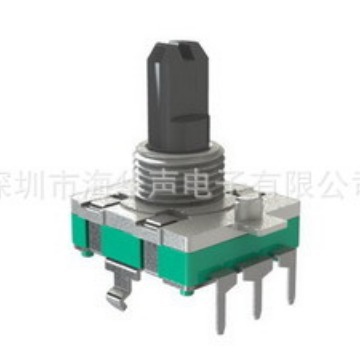 厂家供应EC16系列编码器，塑胶轴360°旋转编码器，增量式编码器