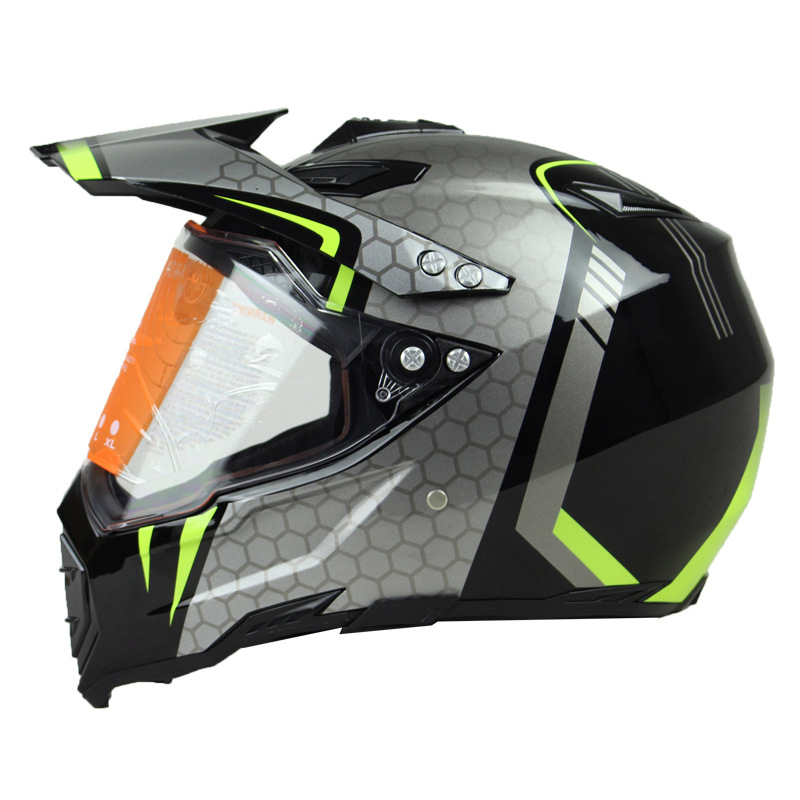 クロスボーダーはオフロードヘルメットのオートバイのヘルメットの道路のオフロードの四季の張力のヘルメットの全ヘルメットを代行します。