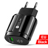 Candy PD12W mobile phone charger 2.4A European and American British regulatory charging Type-C adapter PD+USB charging