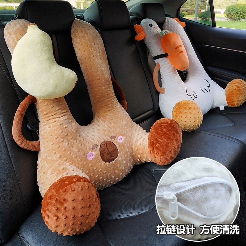 almohada de dormir para niños en automóviles almohada de cuello de larga distancia almohada de dormir para adultos almohada de cuello para automóviles