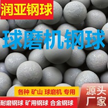 供应锻造钢球 高硬度耐磨合金50mm-120mm 金矿银矿煤矿球磨机专用