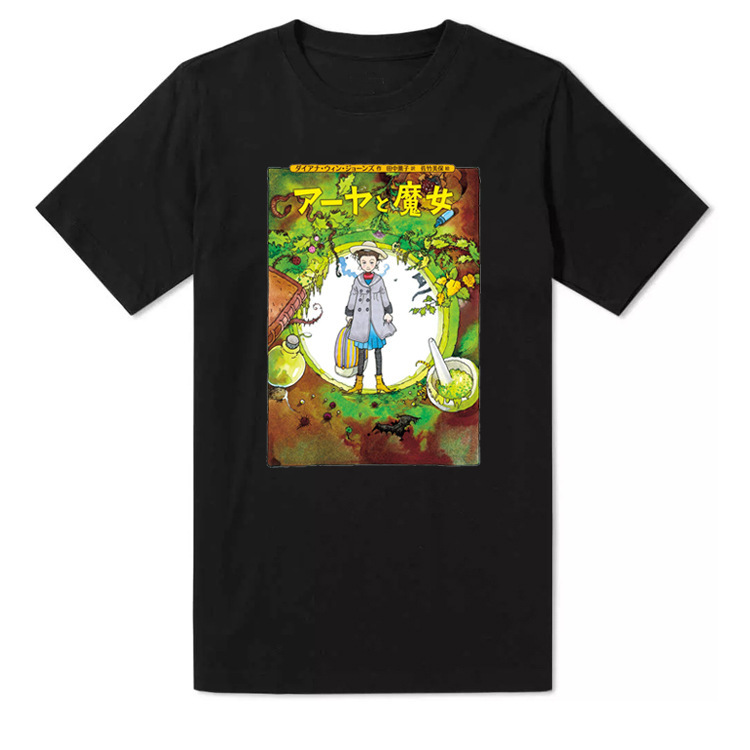 2021 Anime Anya and Witch Japanese Cotton Men's and Women's Short Sleeve T-Shirt