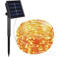 100 200led̫����ͭ�ߵƴ������ˮͥԺʥ������װ�εز�ʵ�