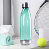 Amazon Plastic Cup Stainless Steel Steel Lid Cola Bottle Outdoor Sports Water Cup portable large capacity water bottle