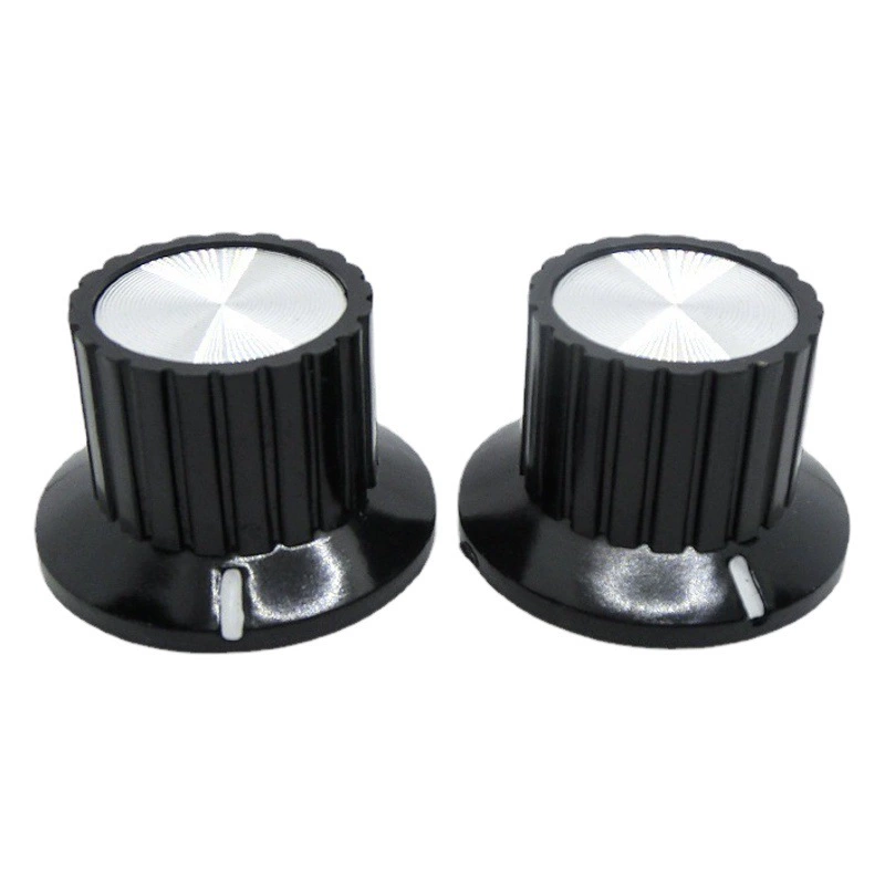 Алюминиевая крышка с медным сердечником Бакелитовая ручка переключателя KYP32-20-6 крышка переключателя усилителя звука крышка ручки регулировки потенциометра