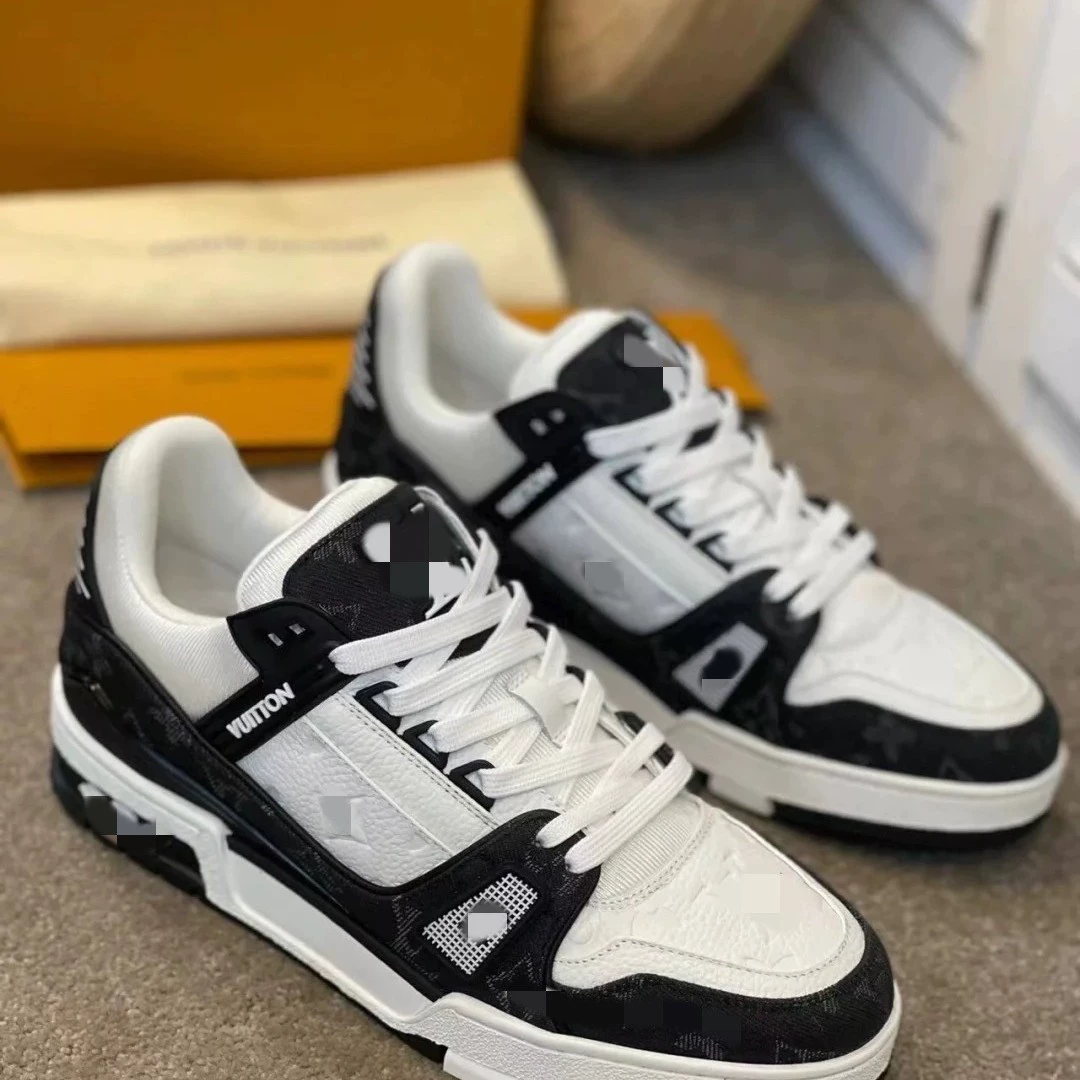 White Cement Trainer Men's Shoes Black Pink Black Denim Versatile Gray Denim Black Warrior Casual Women's Sneakers Donkey