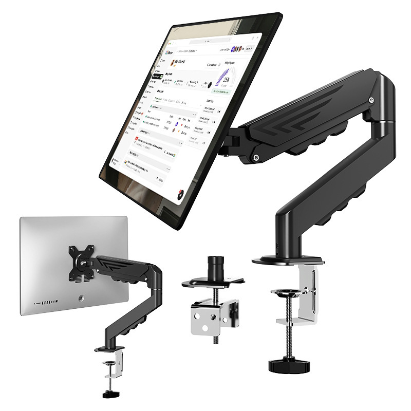 Foreign Trade Amazon Computer Stand Monitor Stand Desktop Heightening Stand Mechanical Arm Stretchable Rotating Freely Adjustable Foreign Trade Amazon Computer Stand Monitor Stand Desktop Heightening Stand Mechanical Arm Stretchable Rotating Freely Adjustable